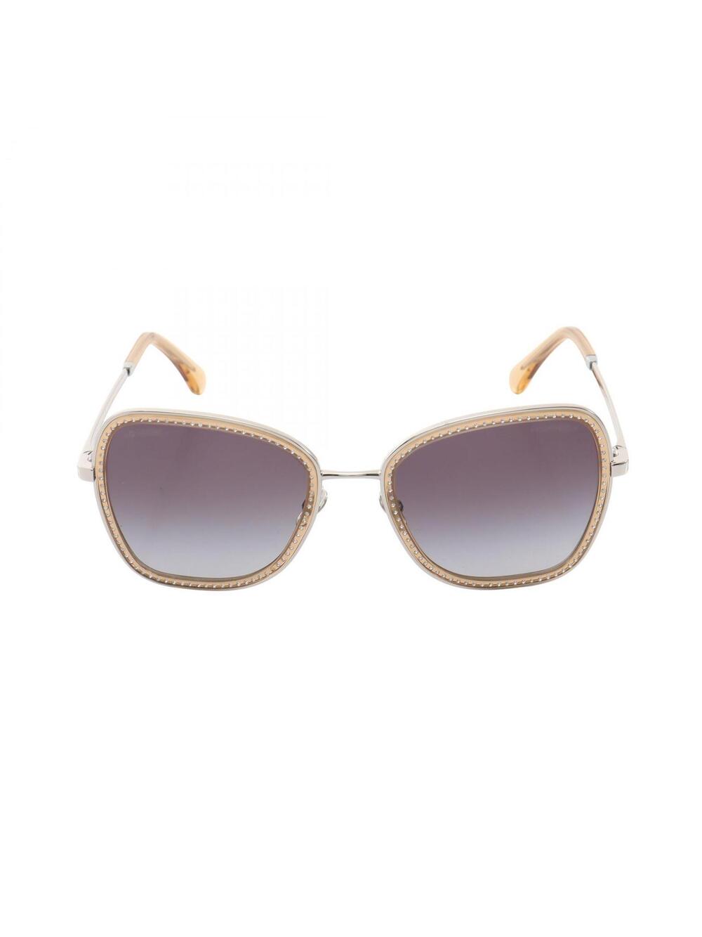 Chanel Logo Square Sunglasses Plastic #341285C47B